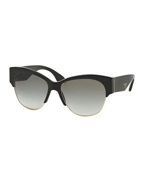 Prada semi rimless eyeglasses